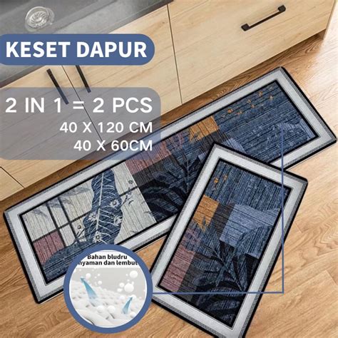 Jual Keset Dapur In Lembut Keset Kaki Kamar Mandi Dapur X Cm Dan