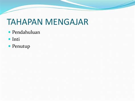 Solution Tahapan Mengajar Studypool