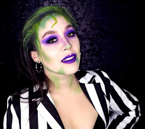 Beetlejuice Makeup For Halloween Beetlejuice Makeup Halloween Makeup Looks Makeup Looks