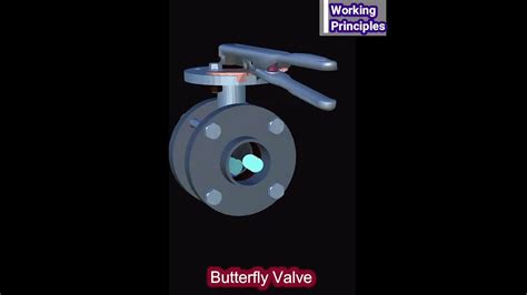 Butterfly Valve Working Principles Short🤔 Youtube