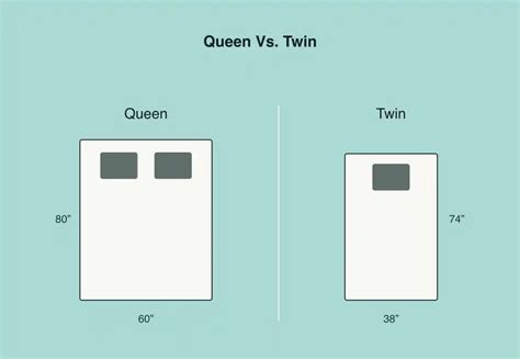 Twin Vs Queen Size Mattress What Is The Difference Sleep Authority