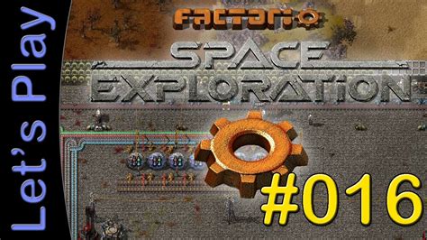 Let S Play Factorio Space Exploration 16 Deutsch Mehr Abwehr Gegen