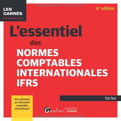 L Essentiel Des Normes Comptables Internationales Ifrs Une Initiation