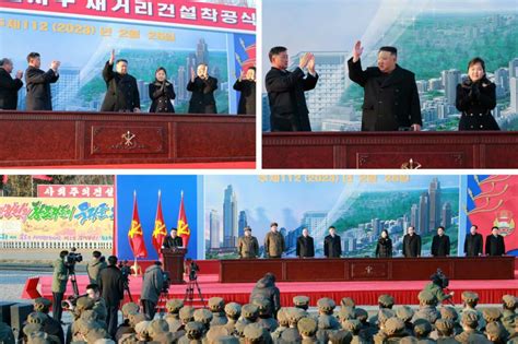 Kju Attends Groundbreaking Of Sopo Apartment Complex North Korea