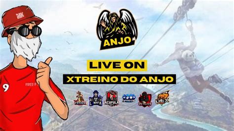 🔴 Free Fire Ao Vivo 🔴 X Treino Do Anjo 🔴 Reagindo Ao Canal Dos