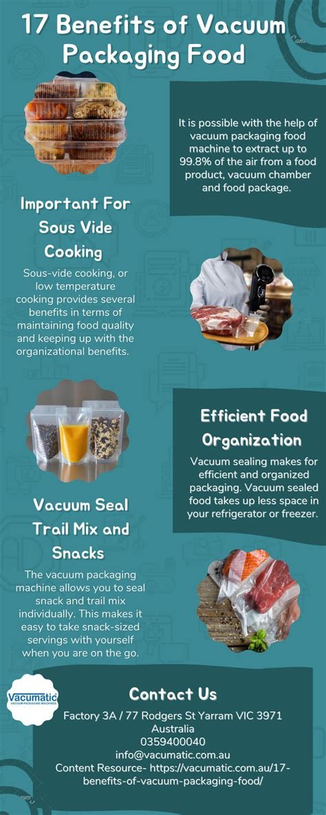 The Benefits Of Vacuums For Packing Food