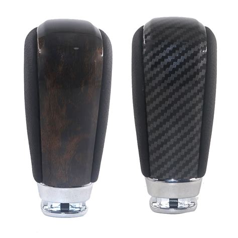 Gear Shift Knob Lever Switch Shifter Knob Leather For Toyota Prado Fj