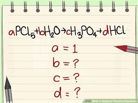 How to Balance Chemical Equations: 11 Steps (with Pictures)