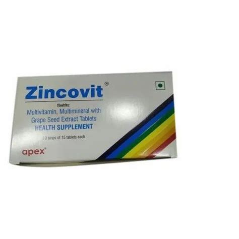 Zincovit Multivitamin Tablet 10x15 Tablets Prescription 1 15 At Rs