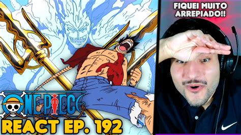 A CENA MAIS ÉPICA LUFFY VS ENEL React One Piece EP 192 YouTube