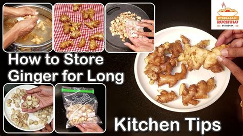 How To Store Ginger For Long Time Kitchen Tips Howto Store Fresh