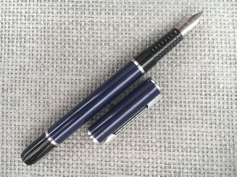 A Vendre Waterman Laur At Bleu Plume F Stylo Plume Org