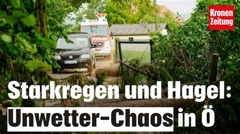 Unwetter Chaos In Sterreich Stra En Berflutet Und Keller Geflutet