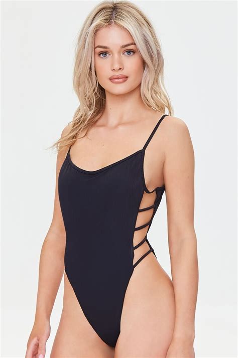 Ladder Cutout One Piece Swimsuit