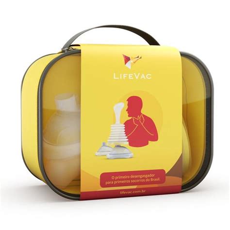 Lifevac Desengasgador Para Primeiros Socorros Kit Viagem Maleta