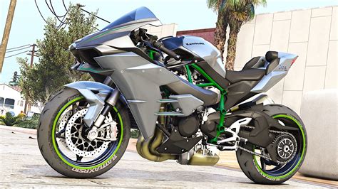 2017 Kawasaki H2 Carbon Addons Tuning Gta5