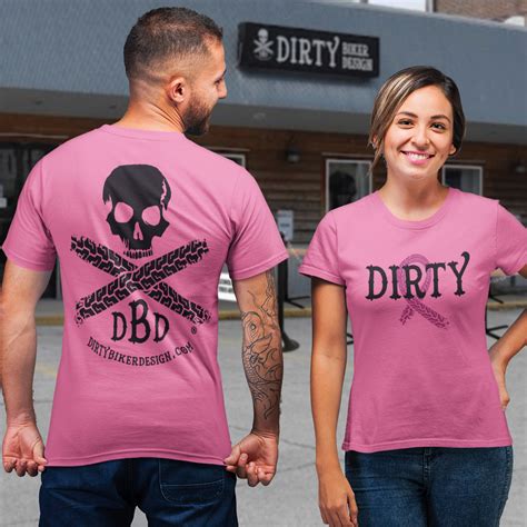 Dirty Logo Graphic T-Shirt | Biker Clothing | Dirty Biker Design ...