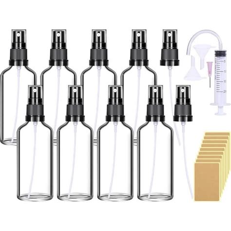 Flacon Spray Vide Verre Ml Pcs Vaporisateur Vide Flacon Spray