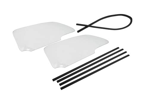 1 Piece Window Kit, Type 1 58-64, Glue In Scrapers - EMPI
