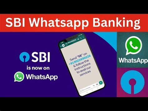 How To Activate Sbi Whatsapp Banking Sbi Balance Inquiry And Mini