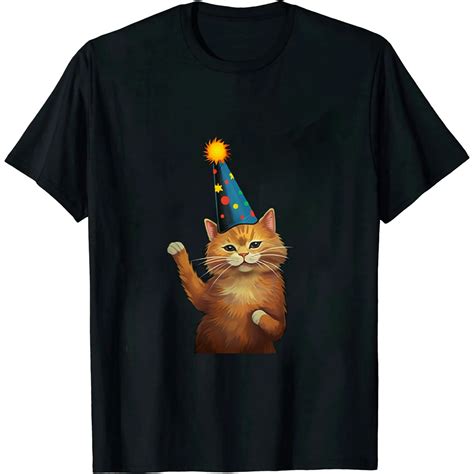 Aristuring Happy Mew Year 2024 Funny Cat New Years Eve Party Supplies T