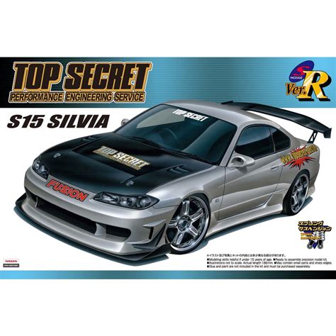 AOSHIMA 1 24 TOP SECRET S15 SILVIA Shopee Philippines