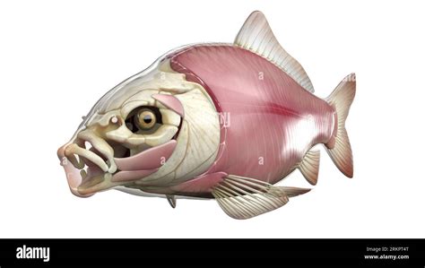 Fish anatomy, illustration Stock Photo - Alamy