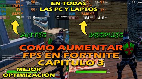 Subir Fps Y Solucionar Bajones De Fps En Fortnite Cap Para Pc Y