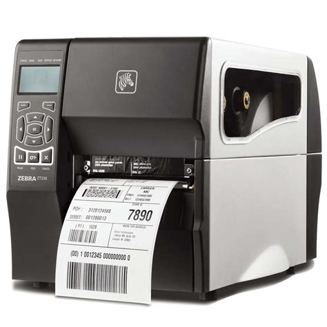 Industrial Barcode Printers Zebra Zt230 300dpi Hang Tag Printer Labeling Machine For Plastic