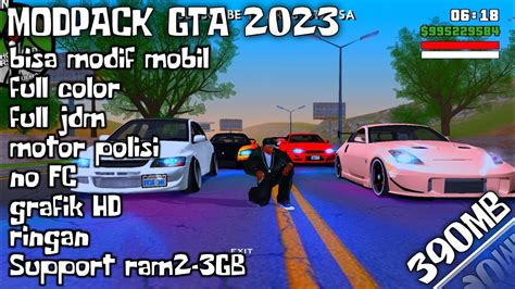 MODPACK GTA SAN ANDREAS FULL JDM Modpack YouTube