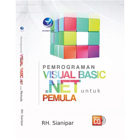 Jual Buku Original Pemrograman Visual Basic Net Untuk Pemula Cd