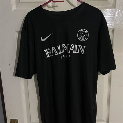 Balmain X Psg Tee Xl Open To Offers Message On Depop