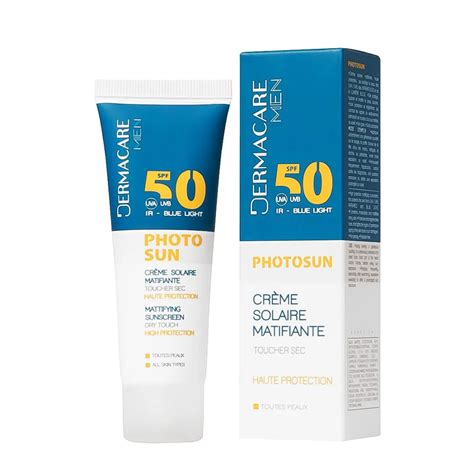 DERMACARE PHOTOSUN MEN SPF50 50ML Para Ben Skander