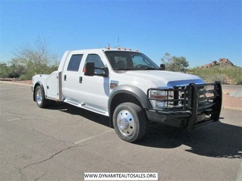 2008 Ford F 550 Crew Cab Custom Hauler Lariat Diesel