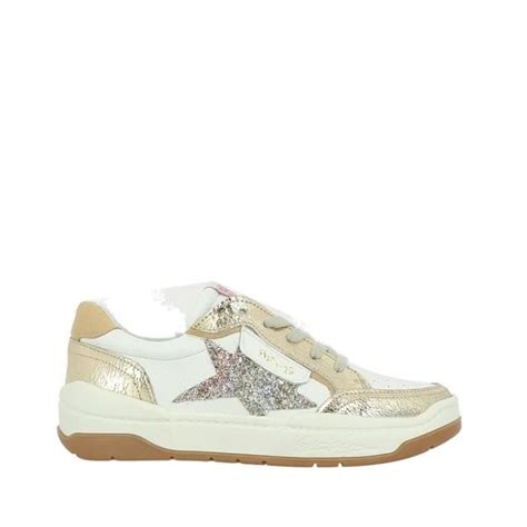 Baskets Femme SEMERDJIAN CHLO Talon Plat Cuir Blanc Lacets