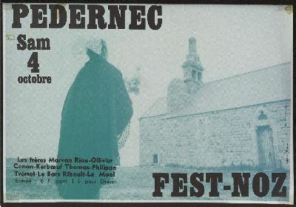 Fest Noz à Pédernec le 4 octobre 1980 Tamm Kreiz