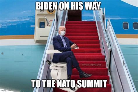 President Biden Headed To The Nato Summit Imgflip