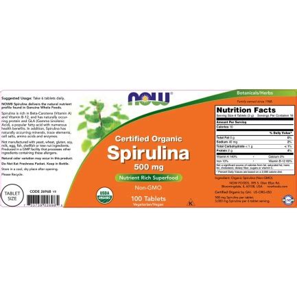 Spirulina Mg