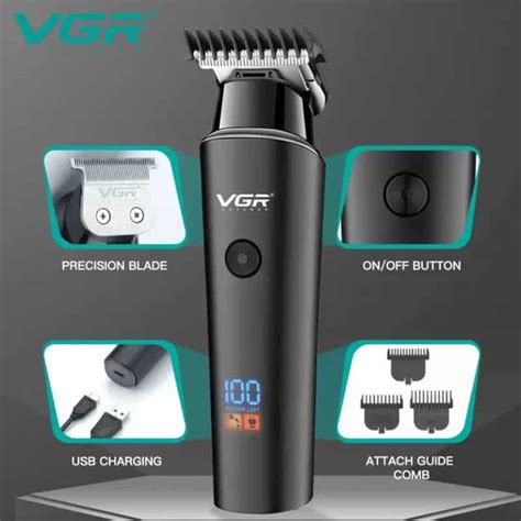 VGR Professional Rechargeable Hair Trimmer V 937