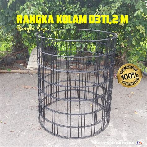 Jual Rangka Kolam Bundar Diameter Tinggi M Shopee Indonesia