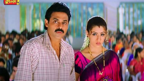 Venkatesh And Aarthi Agarwal Movie Emotional Scene Bomma