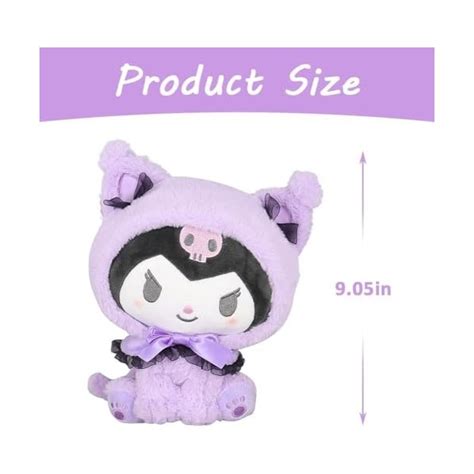 FYDZBSL Peluche Kuromi Animal Poupée Peluche Douce Doudou Poupée de