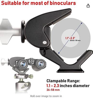 Quick Release Binocular Tripod Mount