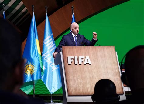 Infantino Re Elected FIFA President At Historic FIFA Congress