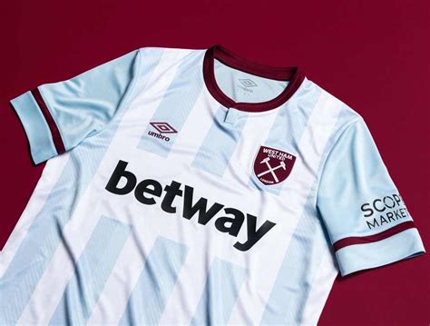 West Ham United 2021 22 Umbro Away Kit The Kitman