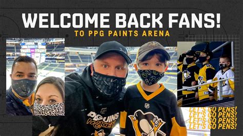 Penguins to Welcome Back Fans to PPG Paints Arena at 15% Capacity ...