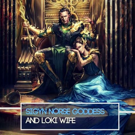 Loki With His Wife Sigyn