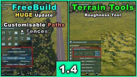 Jwe 2 Customisable Pathsfences Roughness Tool Freebuildterrain