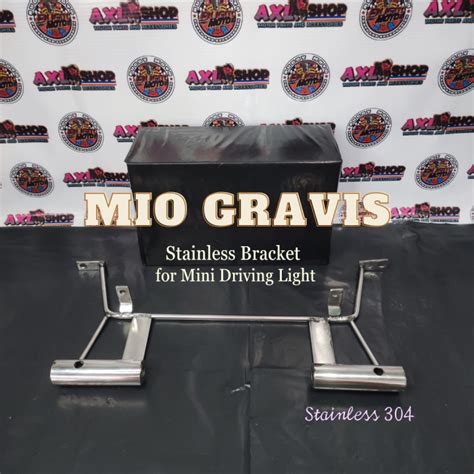 MDL Bracket For Mio Gravis Stainless Mini Driving Light Bracket For