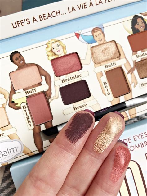 Nude Beach The Balm paleta cieni która bardzo mi się spodobała